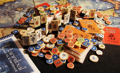 Rome versus carthage bordspel