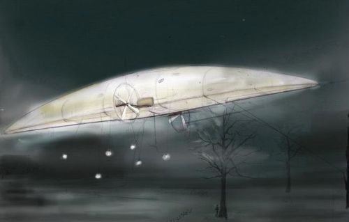 Aeromodeller geparkeerd