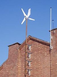 Test windturbine gevel