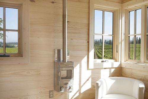 Dwerghuis 4 open haard