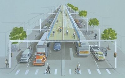 Overdekt fietspad 3 Overdekt fietspad 3