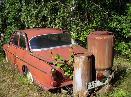 Houtgas volvo amazon