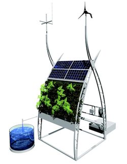 Hightech verticale boerderij