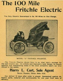 The 100  mile fritchl electric poster