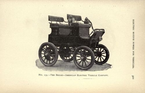 6 passenger break 5 HP 35 to 50 miles range 15 mph