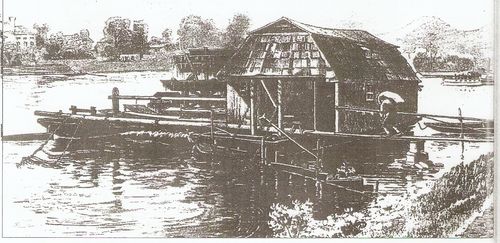 Laatste schipmolen op de elbe