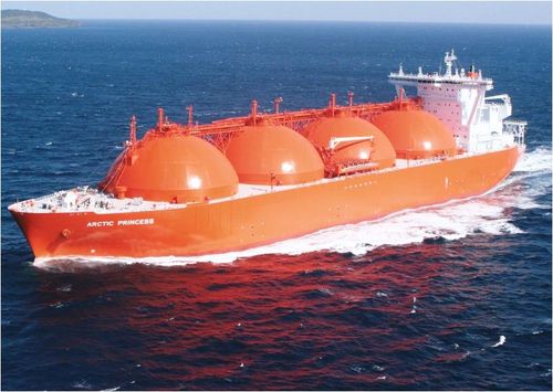 LNG tanker vloeibaar gas