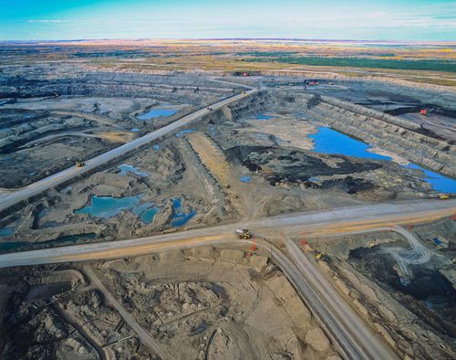 Ontginning teerzanden