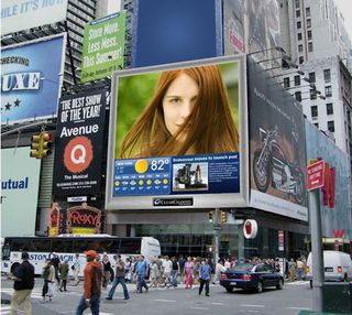Digitale billboards clear channel