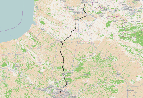 Spoorlijn parijs lille alternatieve route via amiens Spoorlijn parijs lille alternatieve route via amiens