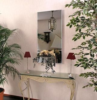 Elektrische infraroodverwarming met spiegelend oppervlak