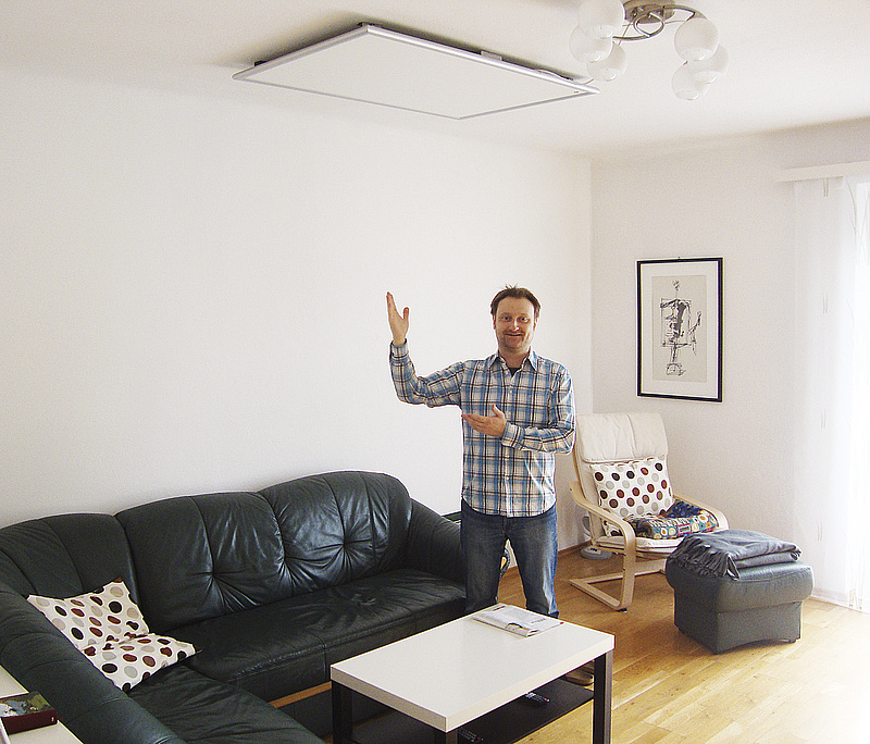 Infraroodverwarming easytherm plafondmontage