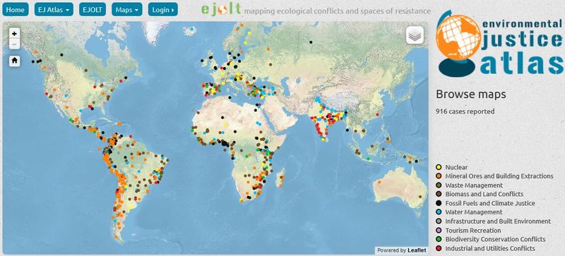 Atlas milieuconflicten Atlas milieuconflicten