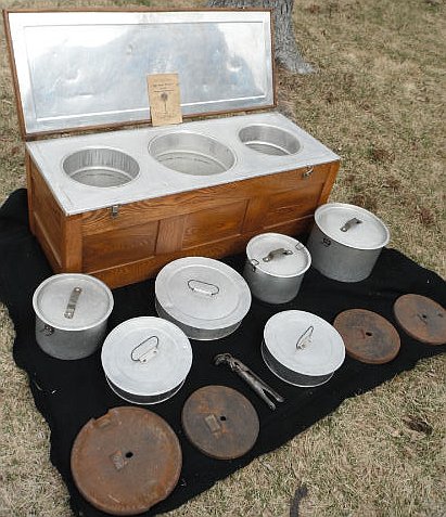 Fireless cooker with attributes