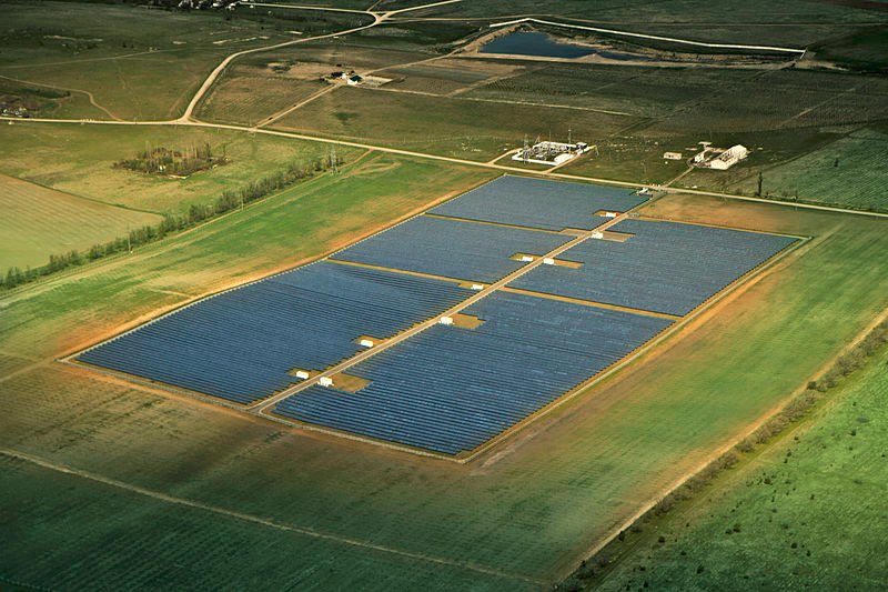 Zonnepark in oekraine hoeveel plaats nodig voor zonnepanelen
