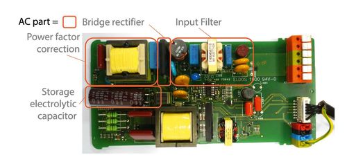 Components for AC DC conversion